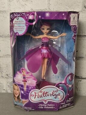 Flutterbye Flying Fairy Doll NIB Interactive Hover Fairy Spin Master